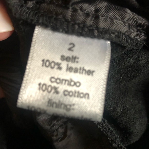 Cut25 leather shorts - Picture 6 of 6